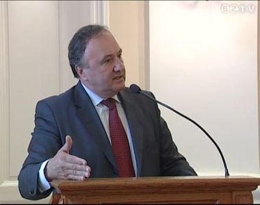 A szlovákiai magyarok helyzetéről tartott előadást Csáky Pál A szlovákiai magyarok helyzetéről tartott előadást Csáky Pál