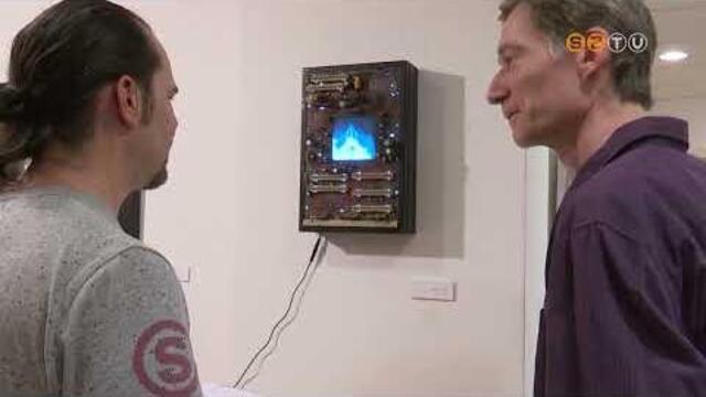 Több, mint egy évtizednyi kihagyás után újra önálló tárlata nyílt Rasperger Dávidnak Több, mint egy évtizednyi kihagyás után újra önálló tárlata nyílt Rasperger Dávidnak