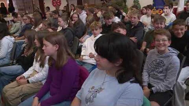 Másodszor érkeztek osztrák általános iskolás gyerekek a szombathelyi Bercsényi-iskolába Másodszor érkeztek osztrák általános iskolás gyerekek a szombathelyi Bercsényi-iskolába