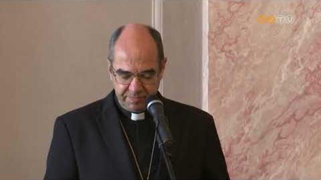 Ünnepélyesen átadták a restaurált Püspöki Palota megújított dísztermét Ünnepélyesen átadták a restaurált Püspöki Palota megújított dísztermét