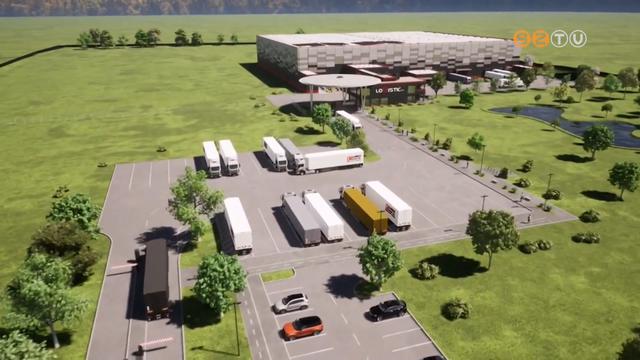 Logisztikai központ - 5,6 milliárd forintos beruházás indul, letették az alapkövét az új csarnoknak Logisztikai központ - 5,6 milliárd forintos beruházás indul, letették az alapkövét az új csarnoknak