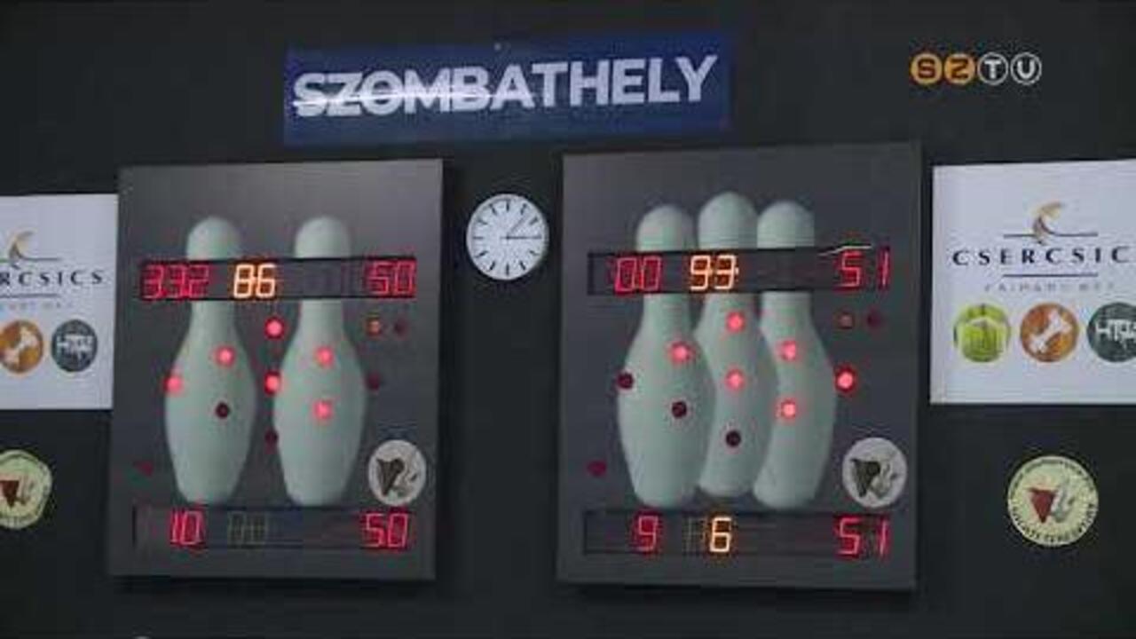 Rangadót játszott a Magyar Kupában a Szombathely-Nagymizdó NB I-es tekecsapat Rangadót játszott a Magyar Kupában a Szombathely-Nagymizdó NB I-es tekecsapat